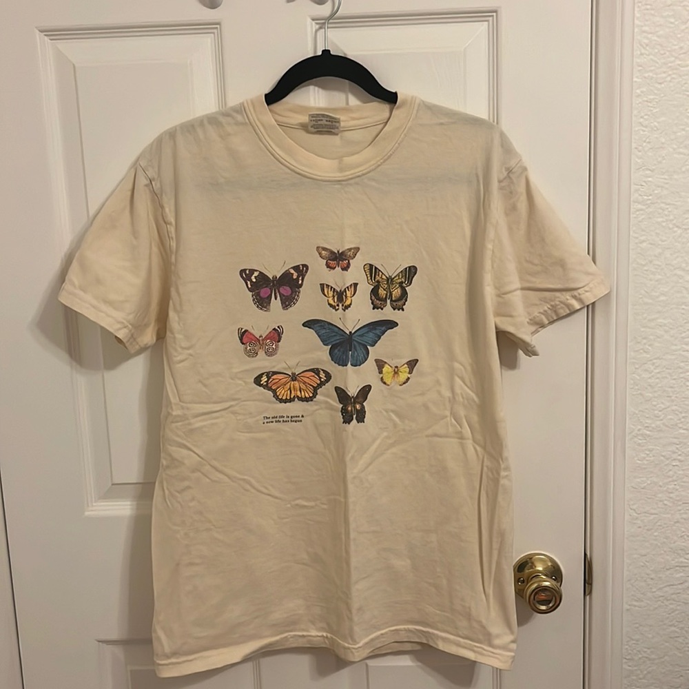He Would Love First Butterfly tee